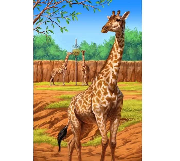 Week 9: The 🦒 artwork is here :) + 1 question.