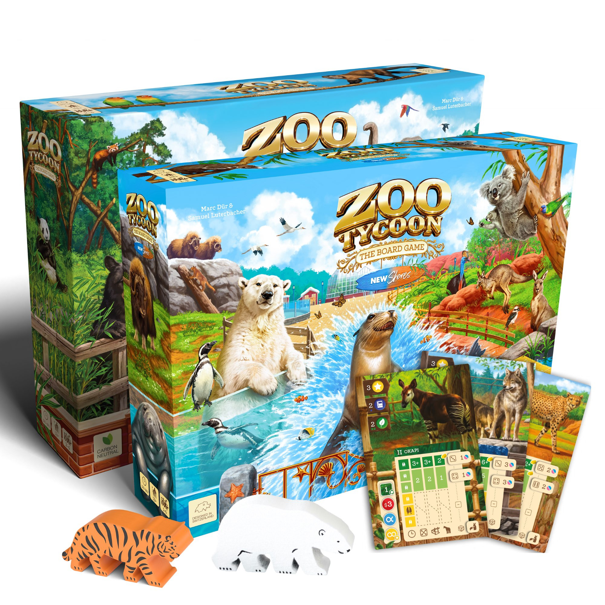 Zoo Tycoon: The Board Game - All In - Deluxe Zoo Tycoon: The Board Game ...