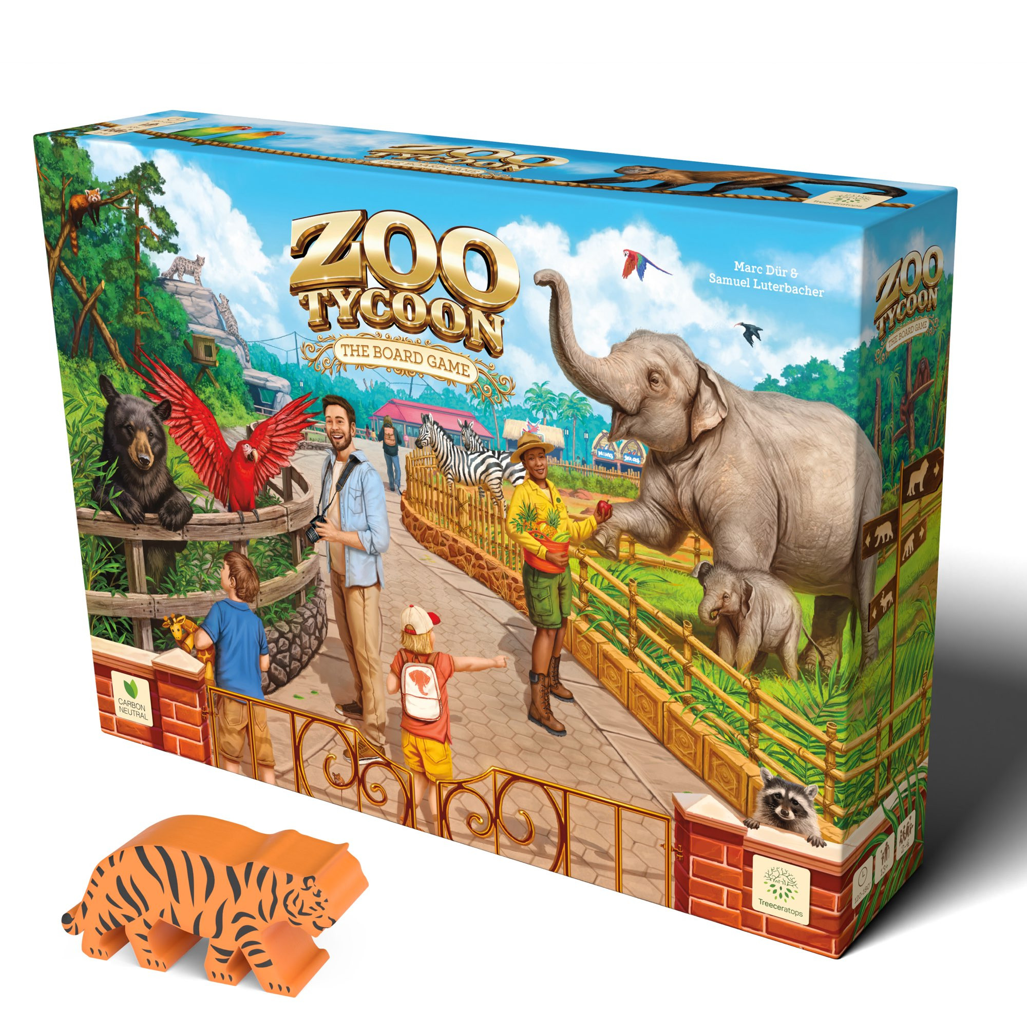 Zoo Tycoon: The Board Game - Deluxe - German